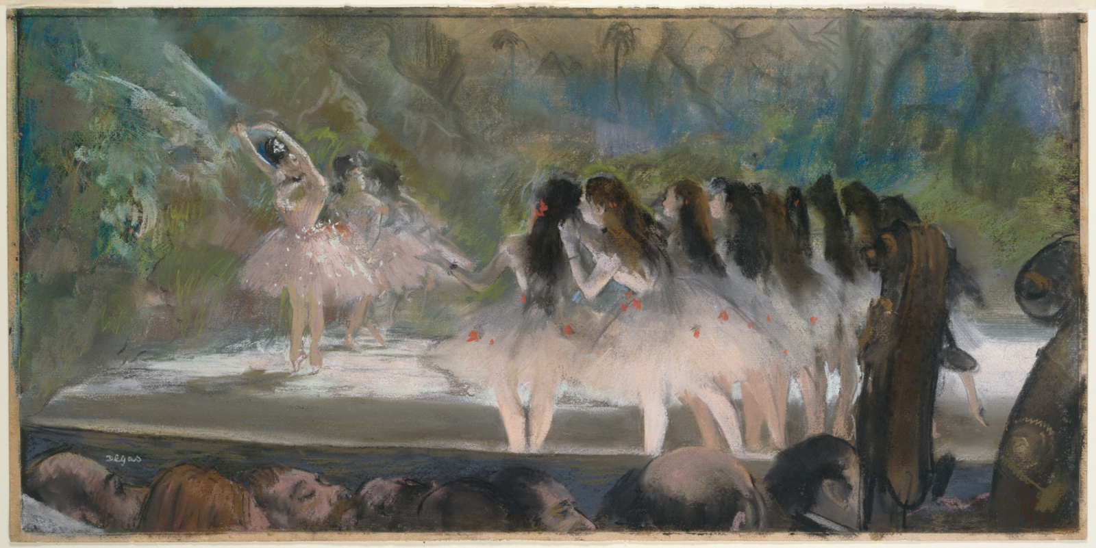 Ballet at the Paris Opéra by Hilaire Germain Edgar Degas