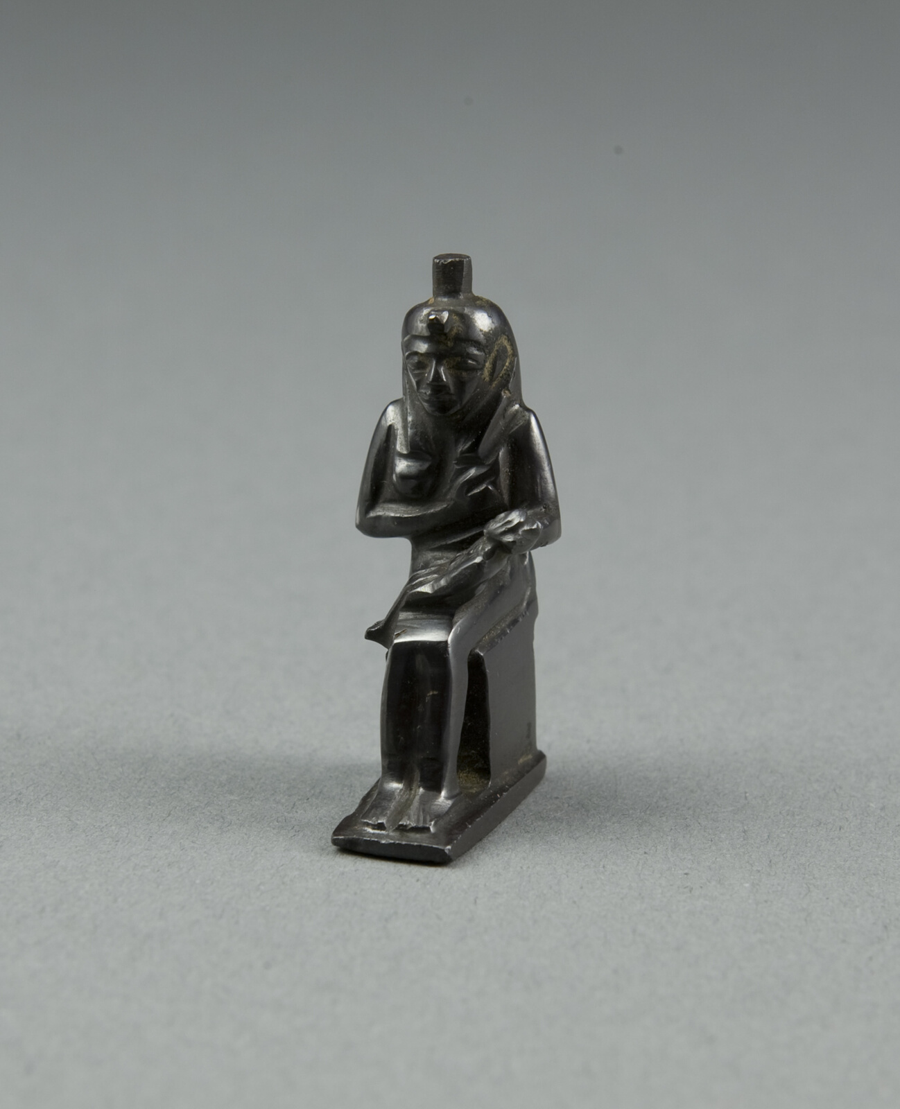 Amulet of the Goddess Isis Nursing the God Horus by Ancient Egyptian