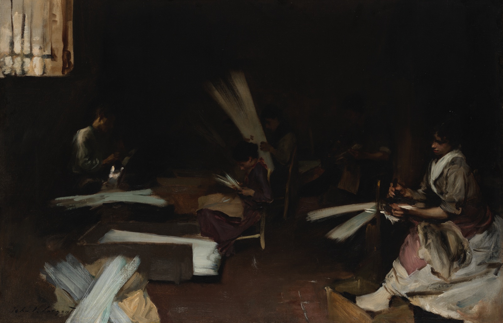 Venetian Glass Workers by John Singer Sargent