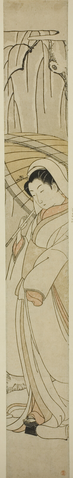 The Heron Maiden by Suzuki Harunobu
