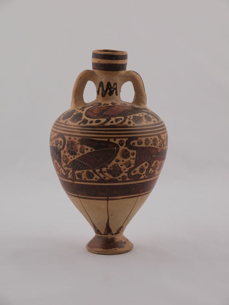 Amphoriskos (Container for Oil) by Ancient Greek