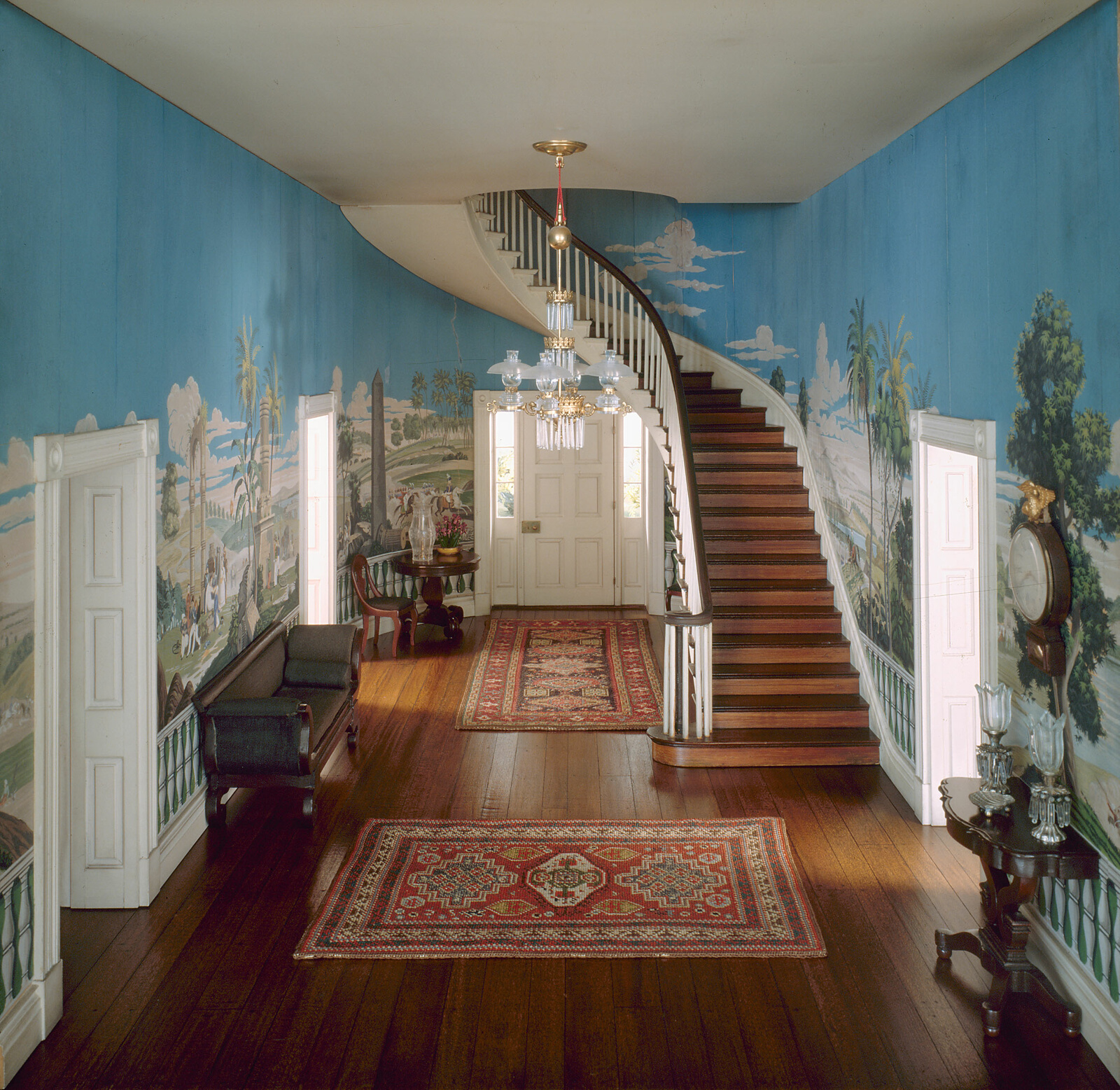 A31: Tennessee Entrance Hall, 1835 by Narcissa Niblack Thorne