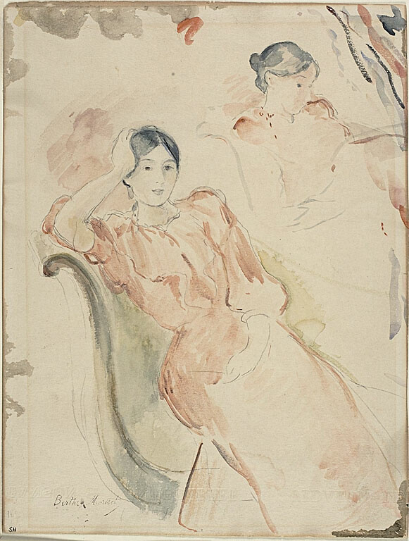 Jeanne Pontillon by Berthe Morisot