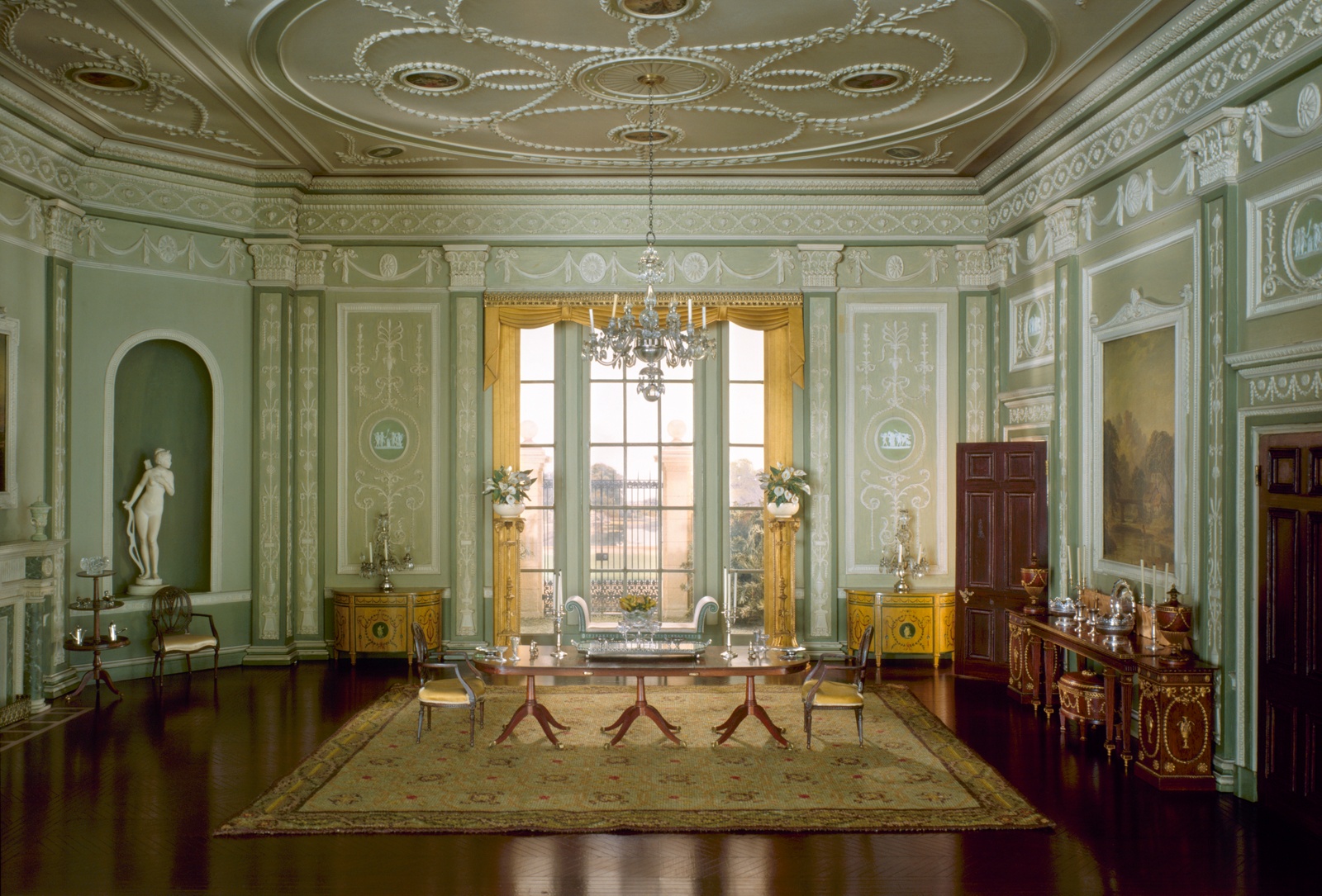 E-10: English Dining Room of the Georgian Period, 1770-90 by Narcissa Niblack Thorne