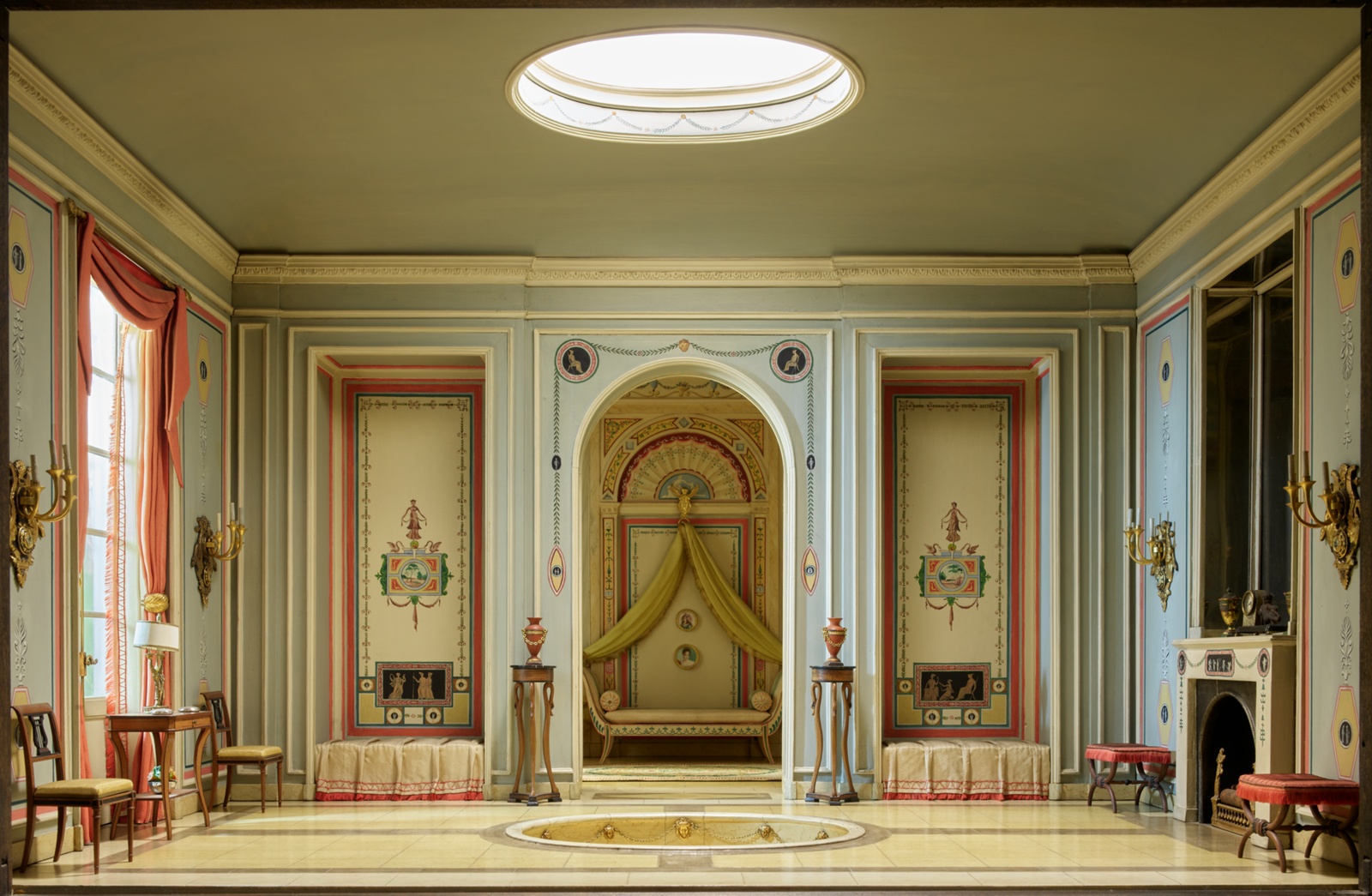 E-25: French Bathroom and Boudoir of the Revolutionary Period, 1793-1804 by Narcissa Niblack Thorne